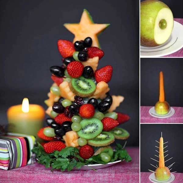 Albero di Natale di Frutta