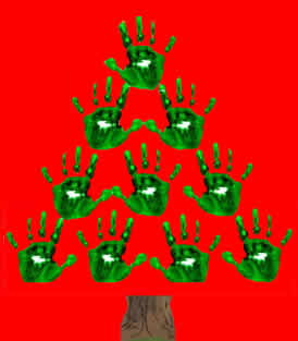 Albero di Natale Mani