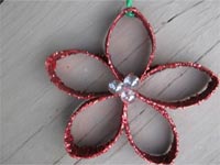 Fiori di Natale glitter