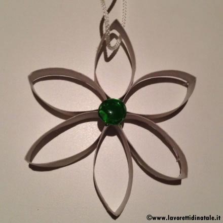 Fiori di Natale da appendere