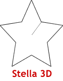 Schema Stella di Natale 3d